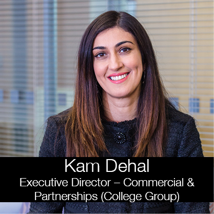 Kam Dehal, Executive Director ? Commercial & Partnerships (College Group)