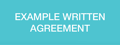 button - example written agreement
