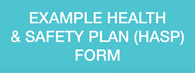 button - example health and safety plan form