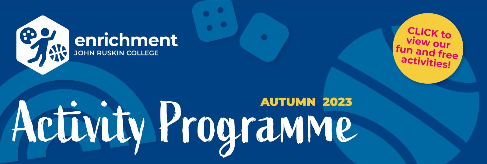 JRC Enrichment Programme Autumn 2023