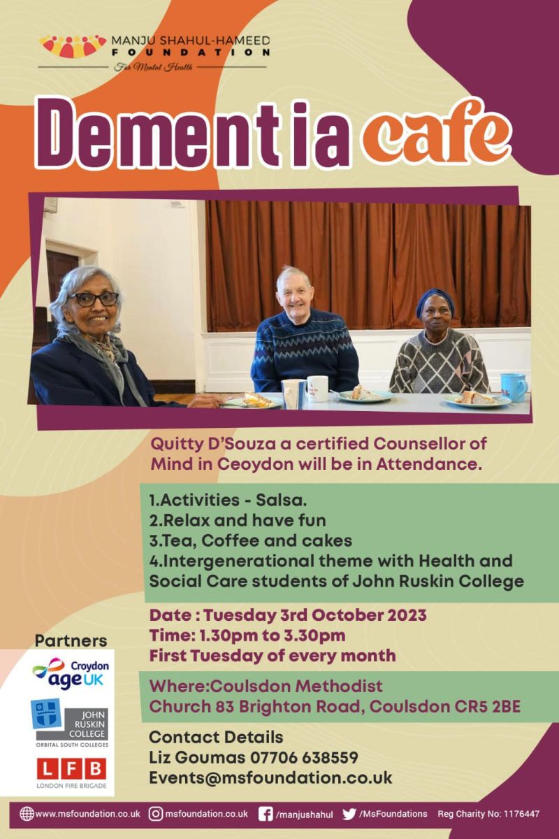 Dementia Café Poster