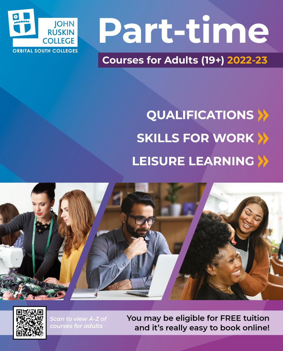 Part-time course guide cover