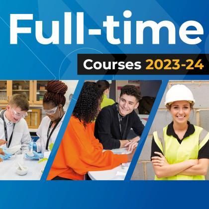 NEW! Launch of Full-time courses for 2023-24