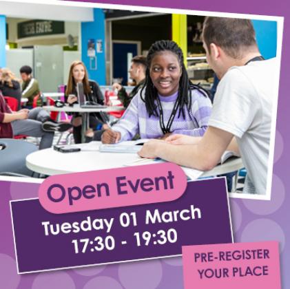 Open Event - 01 March 22