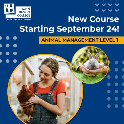 New Animal Management course launching in September