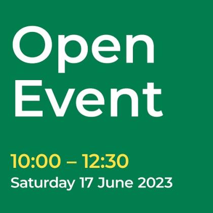 Open Event - 17 June 2023