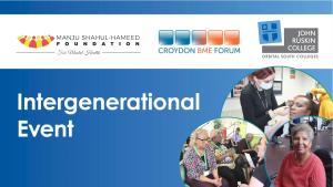 JRC Intergenerational Event
