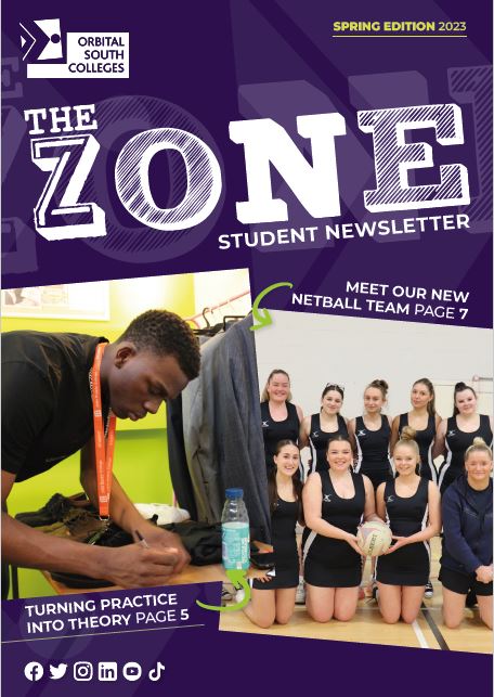 Orbital South Colleges The Zone Student Newsletter Spring 2023